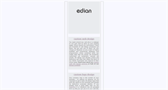 Desktop Screenshot of ediandesign.com